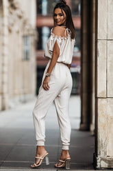 Azelia Jumpsuit mit kalten Schultern